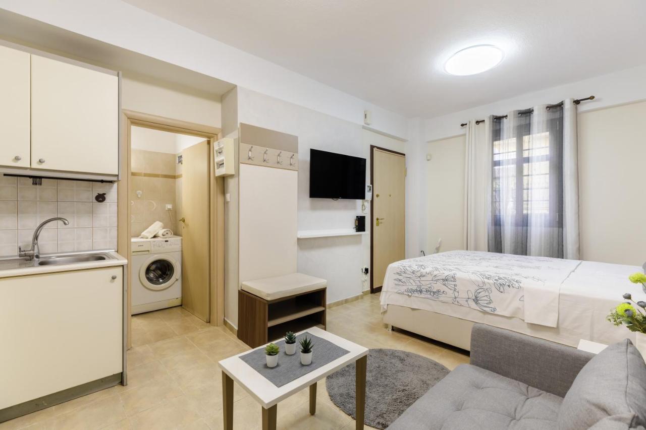 Pearl Studio Free Private Parking Thessalonique Extérieur photo